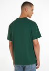 Tommy Jeans Classic Flag Patch T-Shirt, Court Green