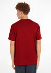 Tommy Jeans Classic Flag Patch T-Shirt, Magma Red