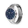 Tommy Hilfiger Men’s Axel Watch, Silver & Blue