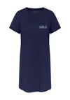 Triumph Short Sleeve Nightdress, Navy