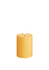 Deluxe Home Handmade LED Real Wax Candle 7,5 x 10cm, Curry