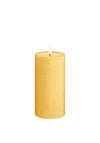 Deluxe Home Handmade LED Real Wax Candle 7,5 x 15cm, Curry