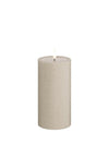 Deluxe Home Handmade LED Real Wax Candle 7,5 x 15cm, Rose