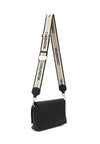 Valentino Medium Logo Crossbody Bag, Black