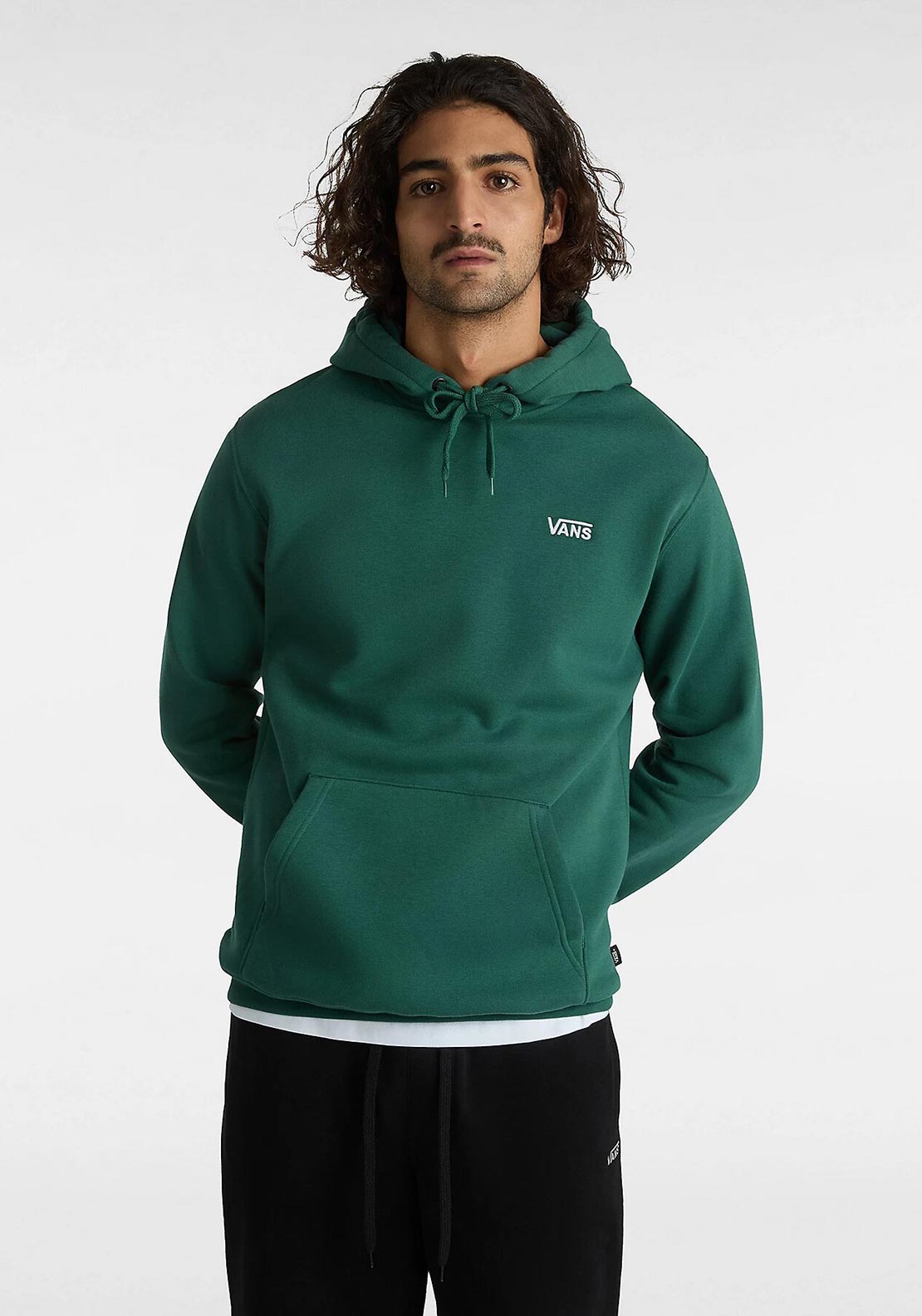 Vans Core Basic Hoodie, Bistro Green - McElhinneys