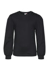 Vero Moda Girl Kerry Long Sleeve Top, Black