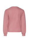 Vero Moda Girl Kerry Long Sleeve Top, Mesa Rose