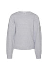 Vero Moda Girl Doffy Long Sleeve Knit Top, Cosmic Sky