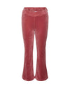 Vero Moda Girl Athena Velour Flare Pant, Dry Rose