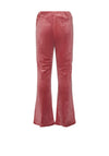 Vero Moda Girl Athena Velour Flare Pant, Dry Rose