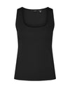 Vero Moda Million Square Neck Top, Black