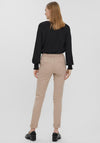 Vero Moda Maya Slim Leg Trousers, Beige