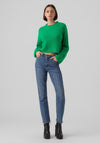 Vero Moda Sayla Knitted Sweater, Bright Green