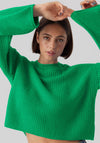 Vero Moda Sayla Knitted Sweater, Bright Green