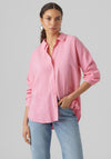 Vero Moda Queeny Relaxed Shirt, Sachet Pink