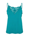 Vero Moda Sara Lace Inset Singlet Top, Parasailing