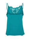 Vero Moda Sara Lace Inset Singlet Top, Parasailing