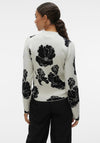 Vero Moda Flora High Neck Knit Sweater, Birch