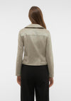 Vero Moda Jose Faux Suede Short Jacket, Laurel Oak