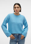 Vero Moda Sayla Knitted Sweater, Bonnie Blue