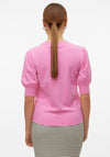 Vero Moda Holly Short Sleeve Sweater, Pink