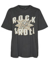 Vero Moda Boda Rock n Roll Graphic T-Shirt, Grey