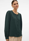 Vero Moda Alva Button Up Blouse, Green