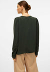 Vero Moda Alva Button Up Blouse, Green