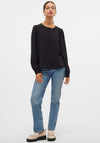 Vero Moda Alva Button Up Blouse, Black