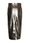 Vero Moda Veri Metallic Midi Skirt, Grey