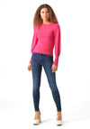 Vero Moda Holly Knit Sweater, Raspberry Sorbet