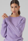 Vero Moda Doffy Knit Sweater, Lilac