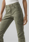 Vero Moda Cargo Style Slim Trousers, Green