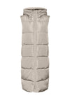 Vero Moda Ligaane Quilted Gilet, Stone