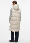 Vero Moda Ligaane Quilted Gilet, Stone