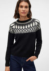 Vero Moda Simone Nordic Jumper, Black