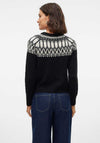 Vero Moda Simone Nordic Jumper, Black