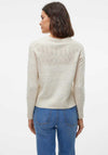 Vero Moda Simone Nordic Jumper, Beige