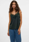 Vero Moda Alva Singlet Lace Camisole, Green