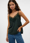 Vero Moda Alva Singlet Lace Camisole, Green