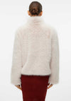 Vero Moda Monroe Short Faux Fur Jacket, Beige