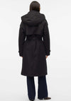 Vero Moda Jane Long Padded Hooded Coat, Black