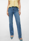 Vero Moda Tessa Straight Leg Jeans, Medium Blue