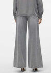 Vero Moda Annet Belted Wide Leg Jeans, Grey