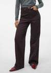 Vero Moda Tessa High Rise Wide Leg Jeans, Brown