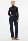 Vero Moda Zoey Wrap Neck Pullover, Black