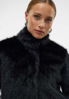 Vero Moda Monroe Short Faux Fur Jacket, Black