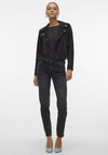 Vero Moda Jose Faux Suede Short Jacket, Black