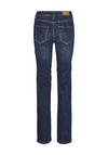 Vero Moda Flash Straight Leg Jeans, Dark Blue