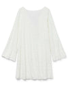 Vero Moda Laila Sequin Bow Dress, White